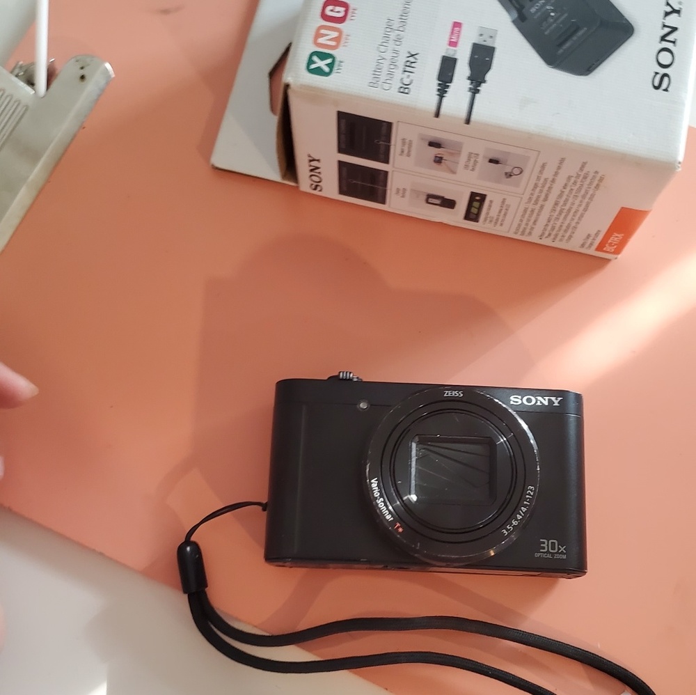 Camara sony 30 x y bateria